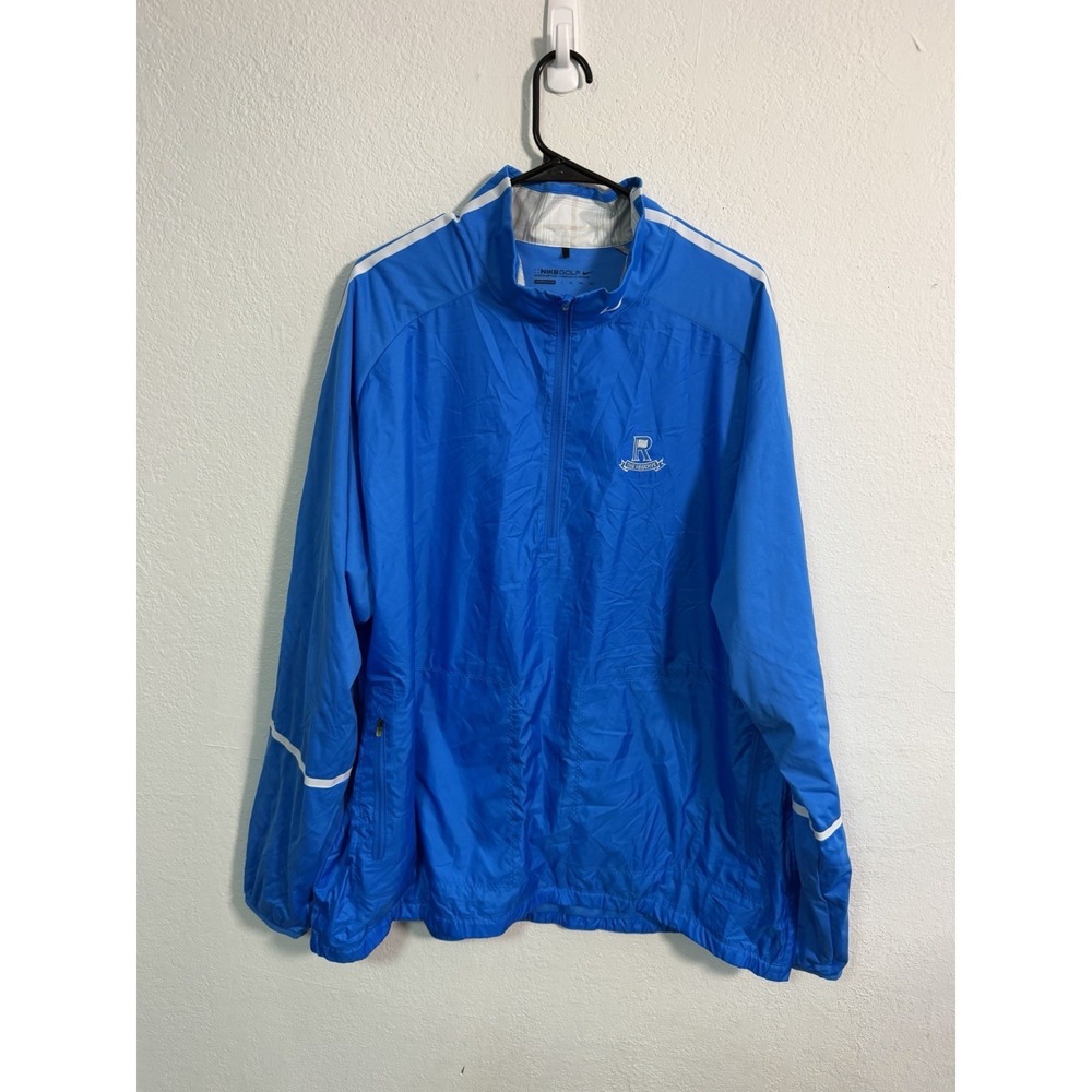 Nike Golf Windbreaker Pullover 1/4 Zip Mens Size 3XL Golf Zip‎ Pockets